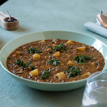 Lentejas con acelgas, receta tradicional con una vuelta de tuerca