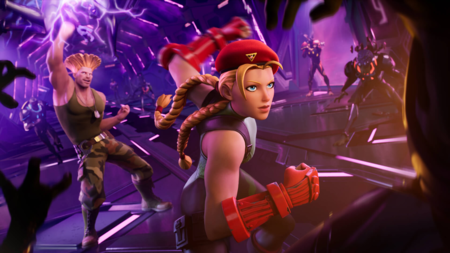 Cammy y Guile de Street Fighter en Fortnite