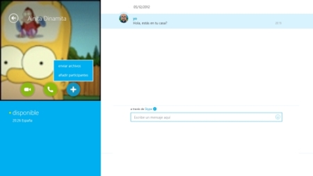 Skype para Windows 8 se actualiza y ahora permite compartir archivos