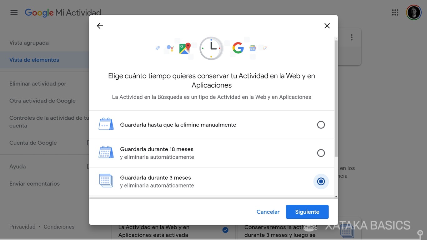 Cómo eliminar el historial de Google en PC