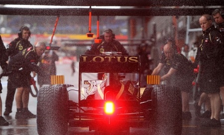 Lotus no utilizará su novedoso doble-DRS en la carrera del domingo