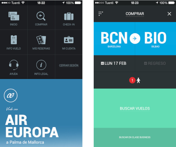 air europa iphone