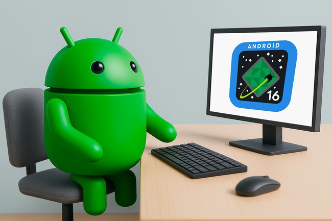 Android 16 Modo Escritorio Portada