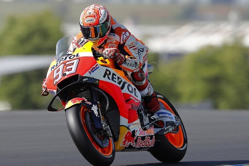 Marc Márquez salva otra caída para romper la racha de Yamaha en Francia y ponerse aún más líder