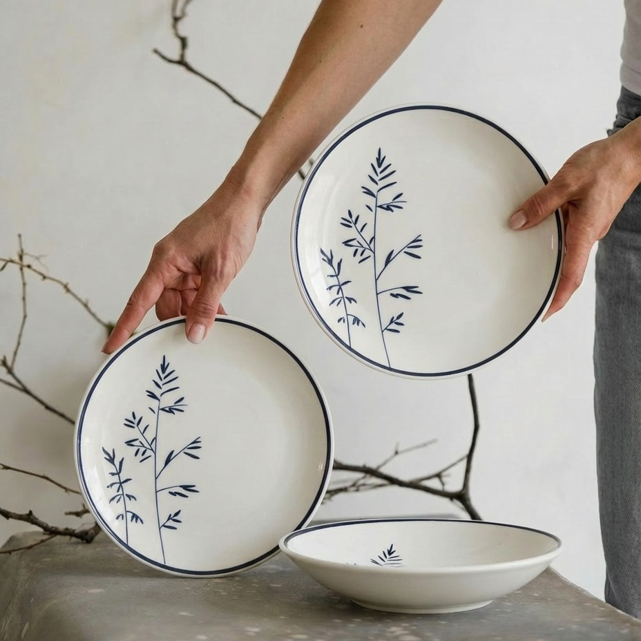 Vajilla de 12 piezas Asami Santa Clara