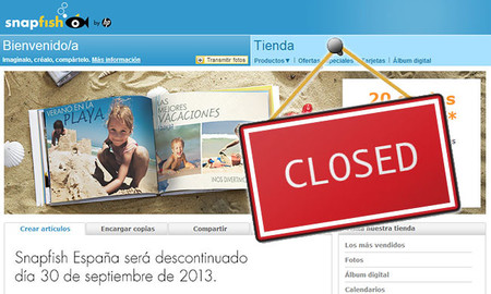 Cierra Snapfish, el servicio online de impresión