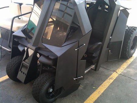 ¿Y si Batman jugase al golf?
