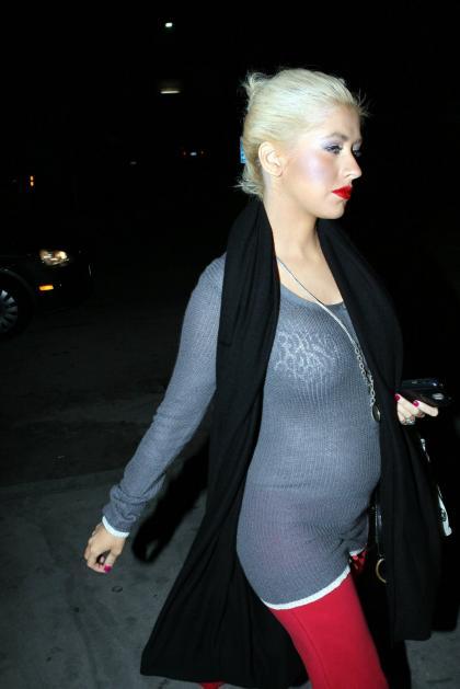 Christina Aguilera y sus antojos de mango