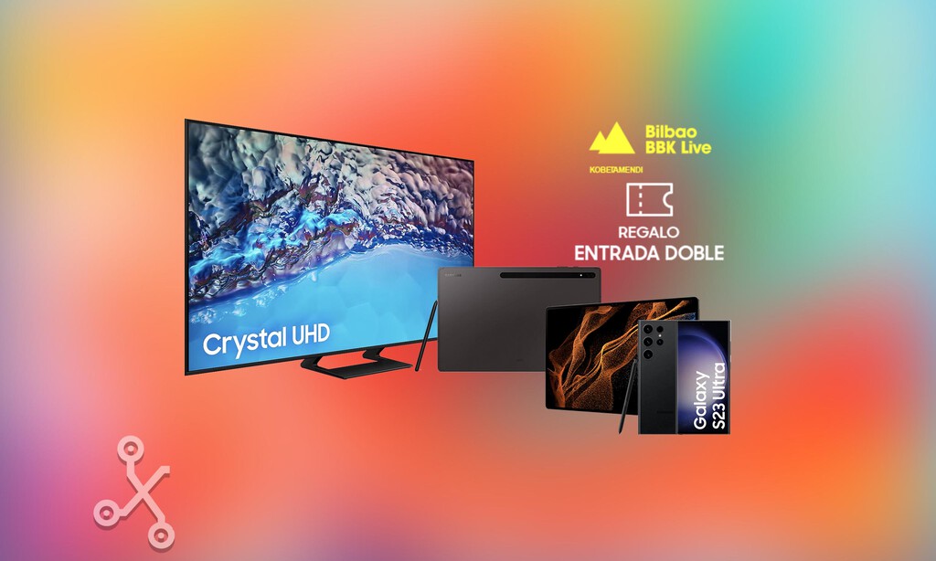 Samsung te lleva al BBK: estas ofertas en packs de smartphones, tablets y smart TVs llevan descuentazos y entrada doble de regalo 