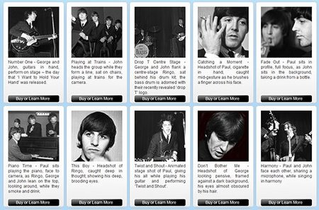 Salen a la venta fotos inéditas de los Beatles