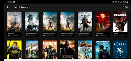 GeForce Now 上のファーストパーティ ゲームのライブラリ