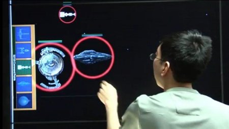 'Fleet Commander': estrategia espacial en tiempo real en un muro táctil de 6 metros