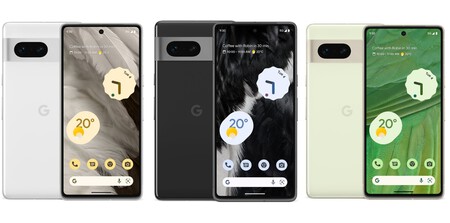 Versiones Pixel 7