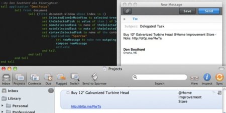 Actualización de Sparrow agrega soporte para Applescript