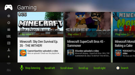 YouTube estará en Xbox One desde el primer momento