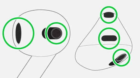 Airpods 3 メッシュをきれいに編集