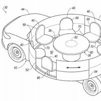 A Ford se le vuelve a ir la olla con este diseño que acaba de patentar para un coche autónomo