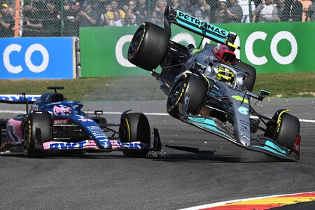Alonso Hamilton Belgica F1 2022