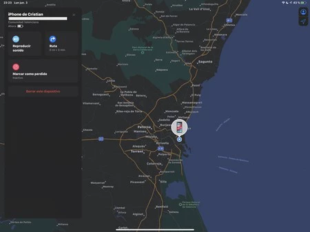iPhoneの位置情報