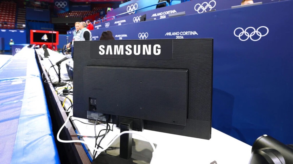 Samsung pone los monitores del VAR en los Juegos de Milano Cortina 2026: ViewFinity S8 y Odyssey Ark para controlarlo todo 