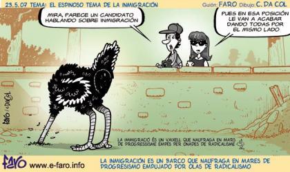 A inmigrante que retorna puente de plata
