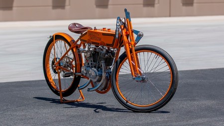 Esta Harley-Davidson tiene 113 años, es una pionera de la velocidad y podrá ser tuya por unos 60.000 dólares