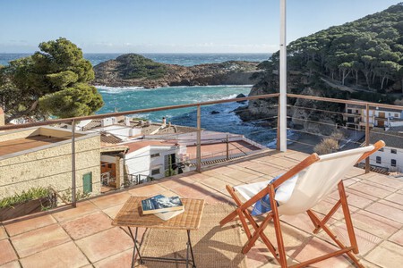 Terraza Casa Cala Sa Tuna