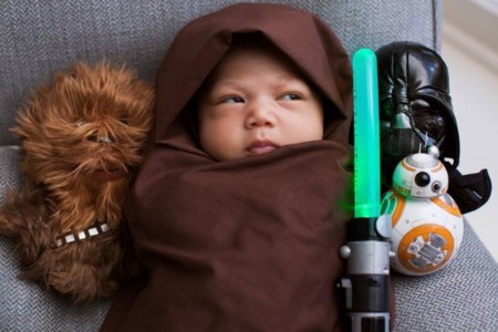 La tierna foto de Max Zuckerberg disfrazada de Jedi de Star Wars