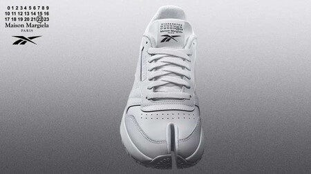 Reebok y Maison Margiela le dan un giro inesperado a la zapatilla blanca con su Tabi Bianchetto