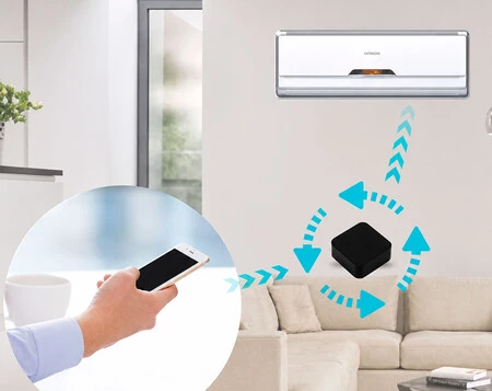 Control desde la app gracias a un emisor IR