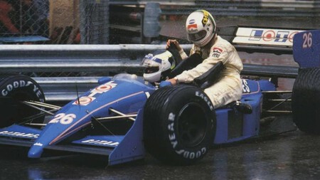 Laffite Johansson Monaco F1 1986