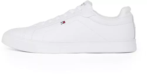 Tommy Hilfiger Court Sneaker Hombre Icon Flag Essential de Piel