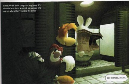 Rayman Raving Rabbids, nuevos scans