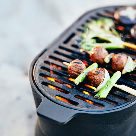 Barbacoa Portatil Balcones Pequenos Verano Cocina Exterior Jardin Playa