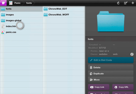 Diet Coda y la edición web llegarán al iPad dentro de dos días