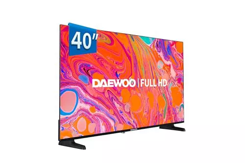 Daewoo TV 40DM85FV Smart TV 40 Pulgadas Full HD (HDR10, 1920x1080, Frameless, Dolby Audio) Gama 2025