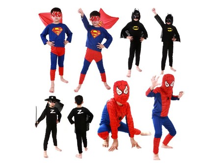 Disfraces para niños de superhéroes desde 3,91 euros en Aliexpress con envío gratis