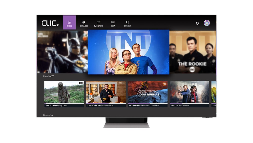 Más de 90 canales con series y películas para ver en tu televisor. CLICtv ya está disponible en televisores Samsung