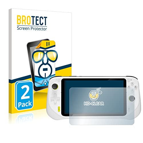 BROTECT Protector Pantalla para Logitech G Cloud Protector Transparente (2 Unidades) Anti-Huellas