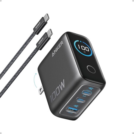 Anker 100w Cargador Tipo C Gan Ultra Compacto 3