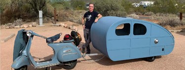 Tener una moto camper es más fácil de lo que parece, salvo que estés en España. La prueba es esta Vespa de 1962 
