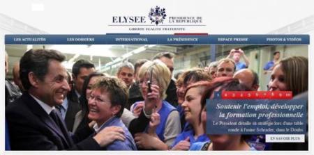 La Presidencia francesa renueva su web