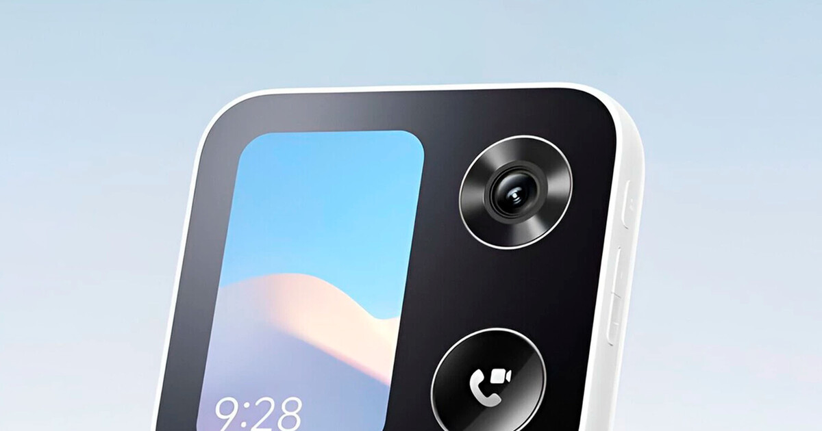 Xiaomi lanzó una cámara que también es reloj de mesa y terminal de videollamadas