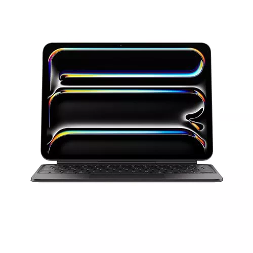 Apple Magic Keyboard para el iPad Pro de 11 Pulgadas (M4): Comodidad para Escribir, trackpad Integrado y Teclas de función, Español - Negro ​​​​​​​