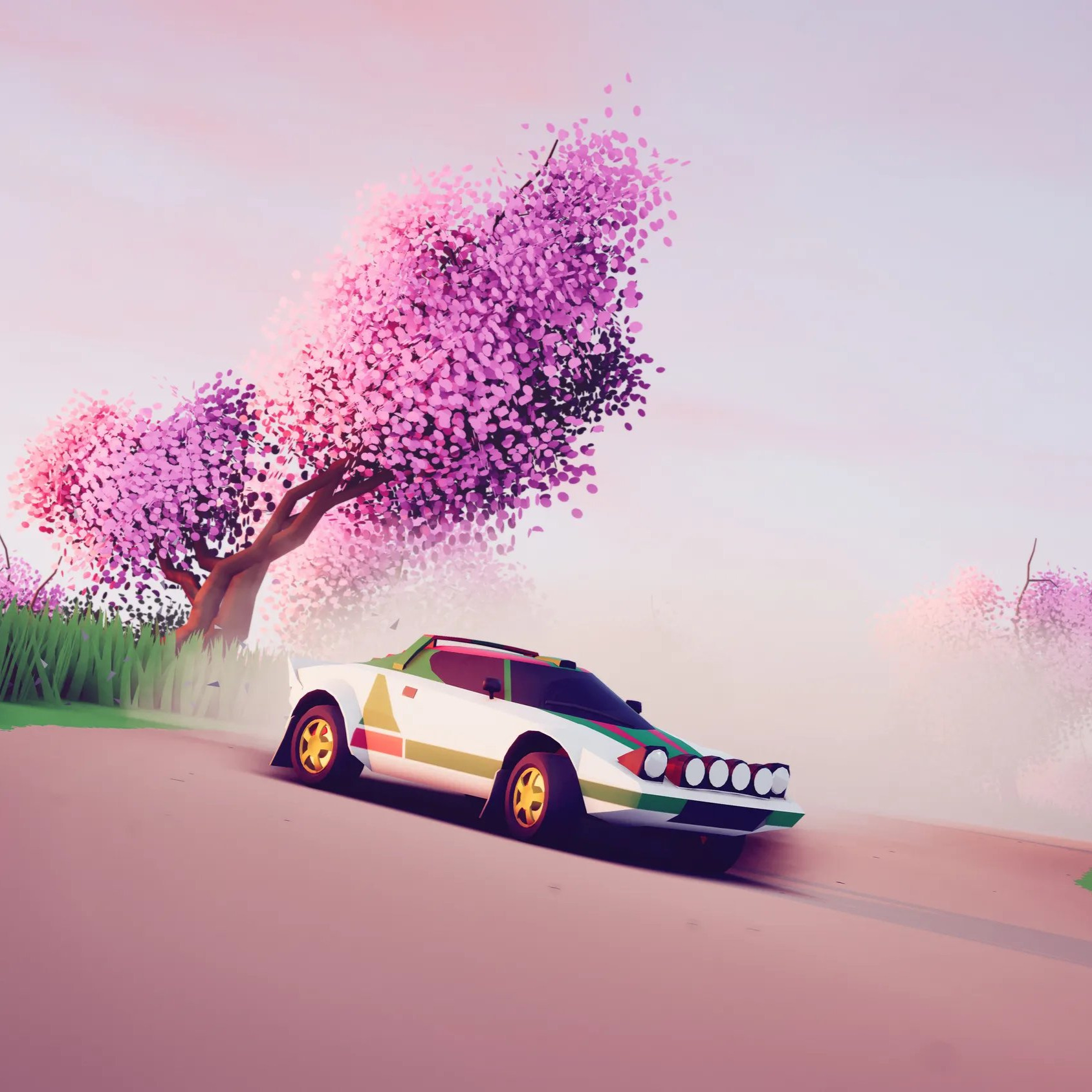 Art of Rally, un videojuego de conducción relajante y diferente
