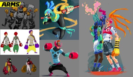 Así fue el desarrollo original de ARMS y la creación de los primeros diseños de los personajes