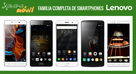 Así queda el catálogo de smartphones Lenovo tras la llegada de los nuevos Lenovo Vibe K5 y K5 Plus