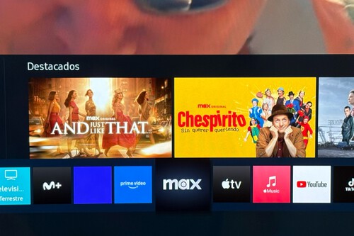 Max en televisor Samsung