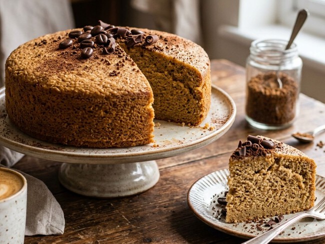 Cómo hacer un pastel de café soluble con pocos ingredientes: queda esponjosito y en menos de 1 hora