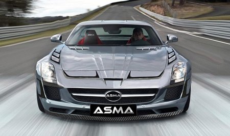 Mercedes-Benz SLS AMG por ASMA Design, ¿cruel Dolorpasión™?